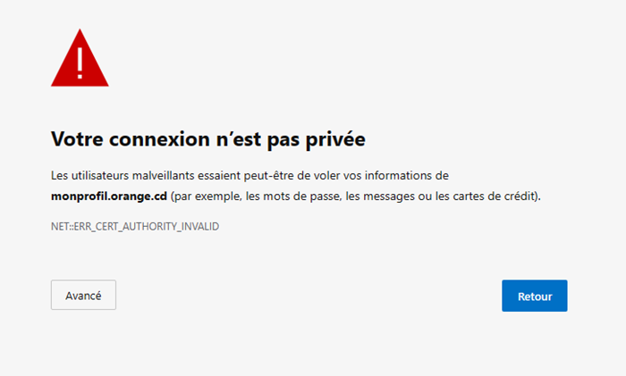 Comment réparer l erreur NET ERR CERT AUTHORITY INVALID Explorez