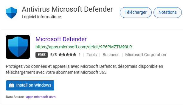 Microsoft Defender : guide complet pour l'utilisation sur Windows 10 1 Télécharger Microsoft Defender sur Windows 10