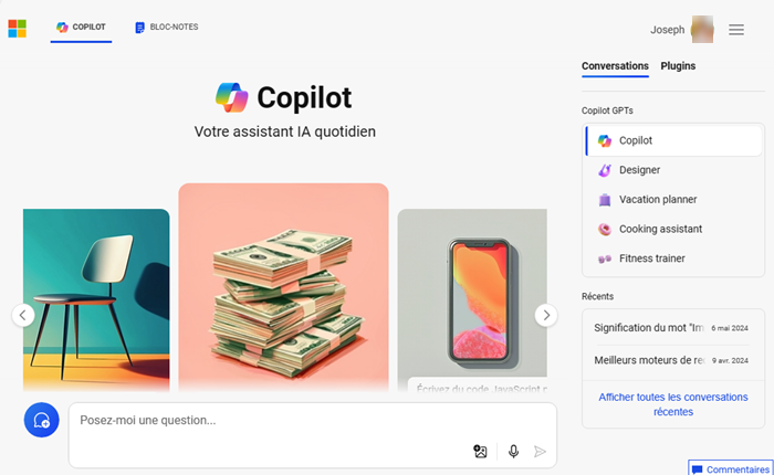 Microsoft Edge : Explorez le navigateur web performant propulsé par Microsoft 4 Fonctionnalités clés de Microsoft Copilot