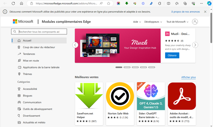 Microsoft Edge : Explorez le navigateur web performant propulsé par Microsoft 3 Innovations et extensions Microsoft Edge