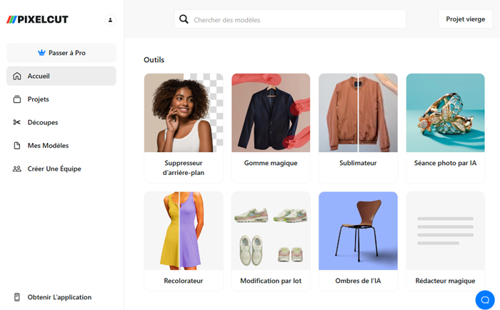 Pixelcut : une révolution de l'édition photo par l'intelligence artificielle 1 Fonctionnalités de Pixelcut