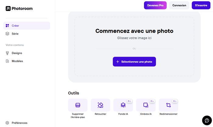 Photoroom : découvrez comment détourer et supprimer l'arrière-plan des photos gratuitement 1 Fonctionnalités de Photoroom
