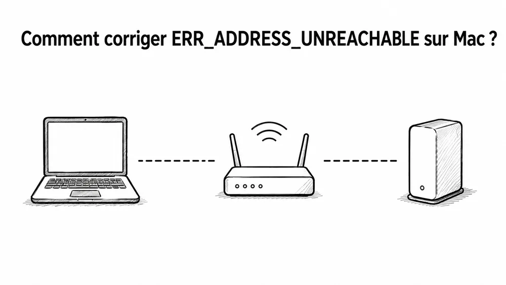 Comment corriger ERR_ADDRESS_UNREACHABLE sur Mac ?