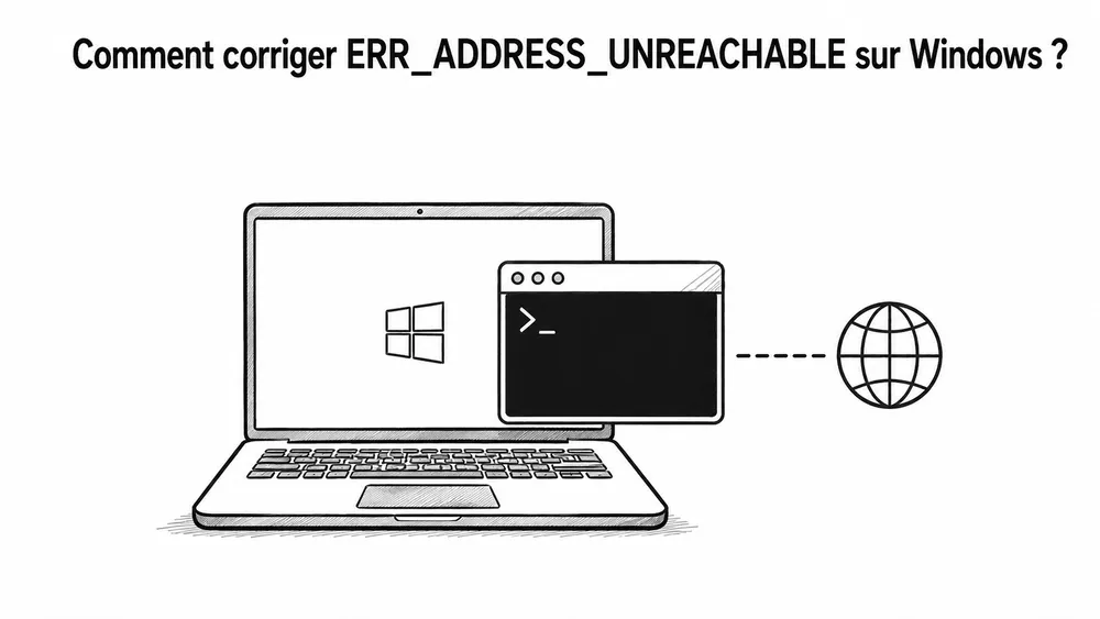 Comment corriger ERR_ADDRESS_UNREACHABLE sur Windows ?