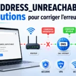 ERR_ADDRESS_UNREACHABLE : 12 solutions pour corriger l’erreur Chrome sur Windows, Mac et Android