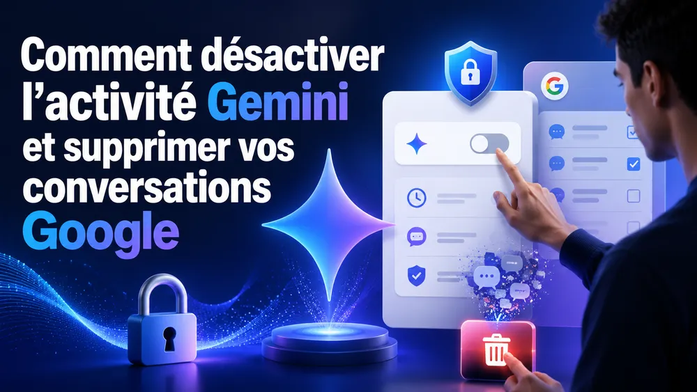 Comment désactiver l’activité Gemini et supprimer vos conversations Google