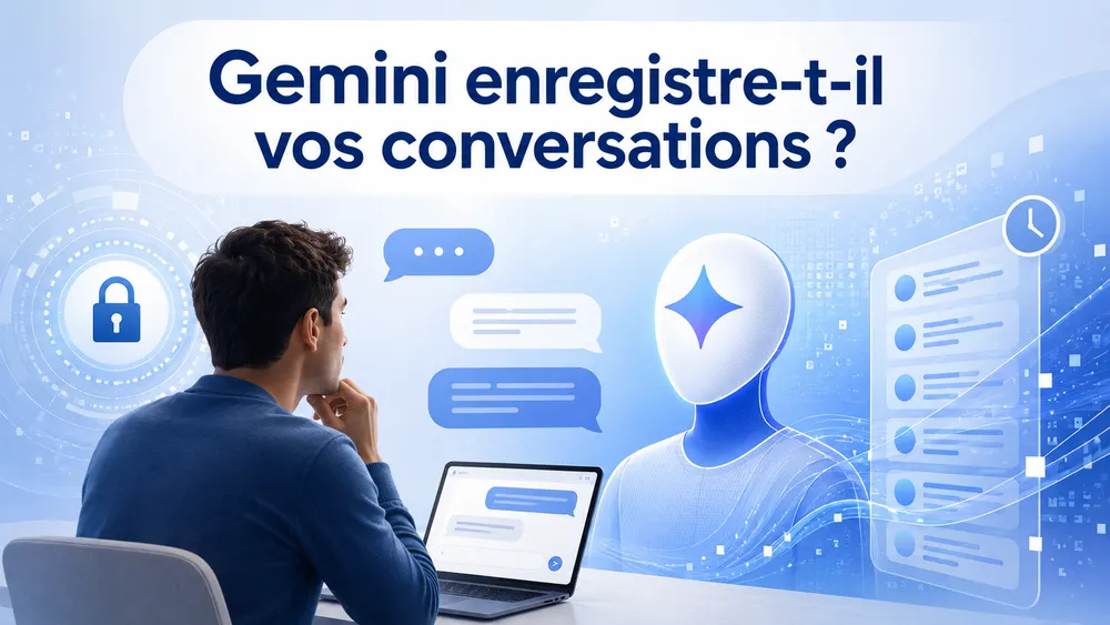 Gemini enregistre-t-il vos conversations ?