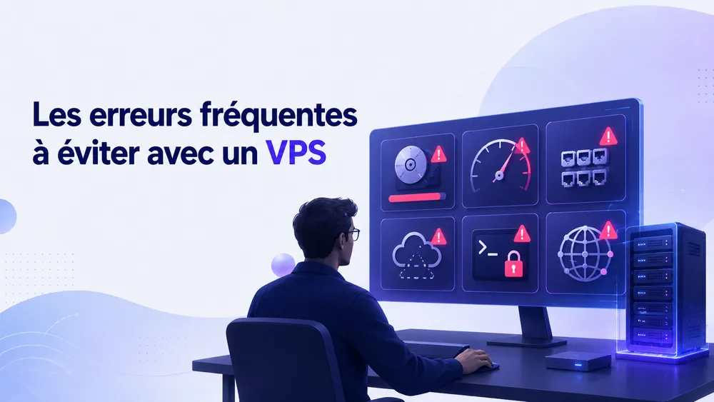 Les erreurs fréquentes à éviter avec un VPS