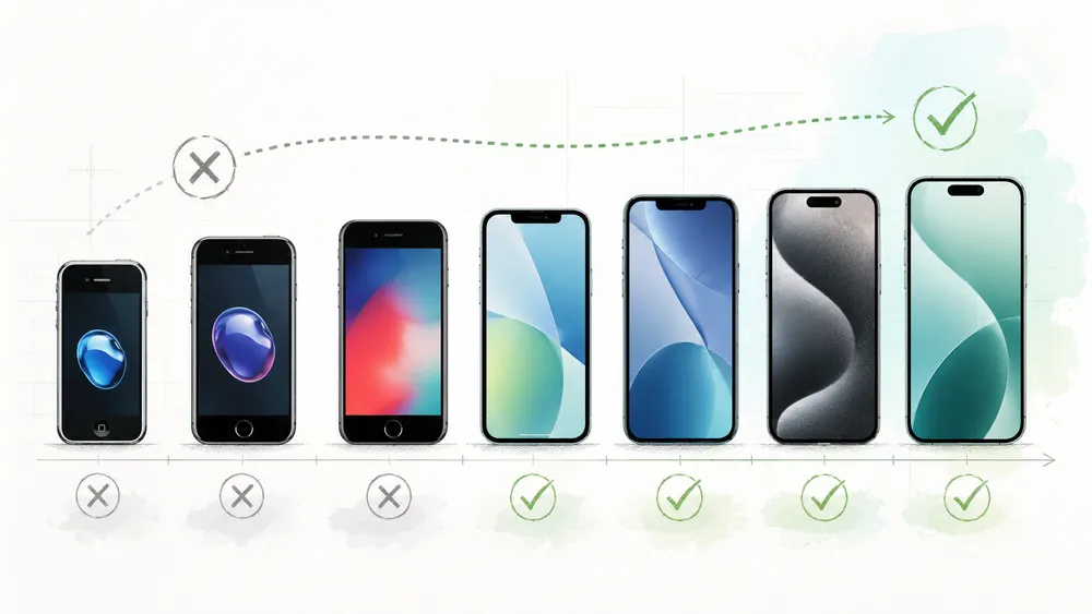Quels iPhone sont compatibles avec iOS 26 ?