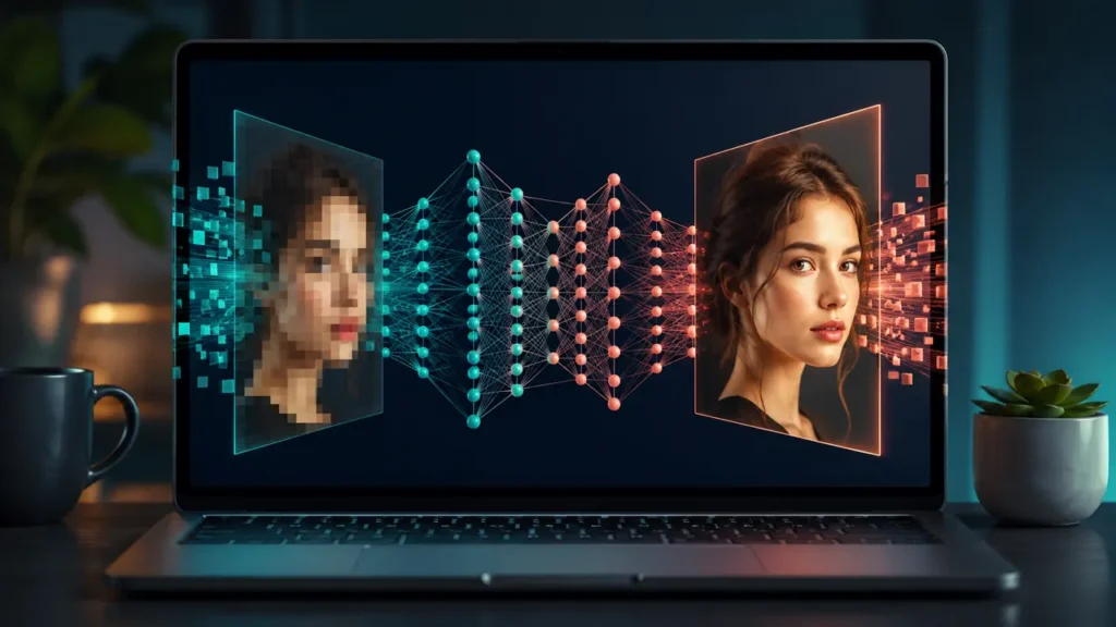 Remini AI : améliorer et restaurer vos photos et vidéos en 2026 2 Qu’est-ce que Remini AI et comment fonctionne-t-il ?