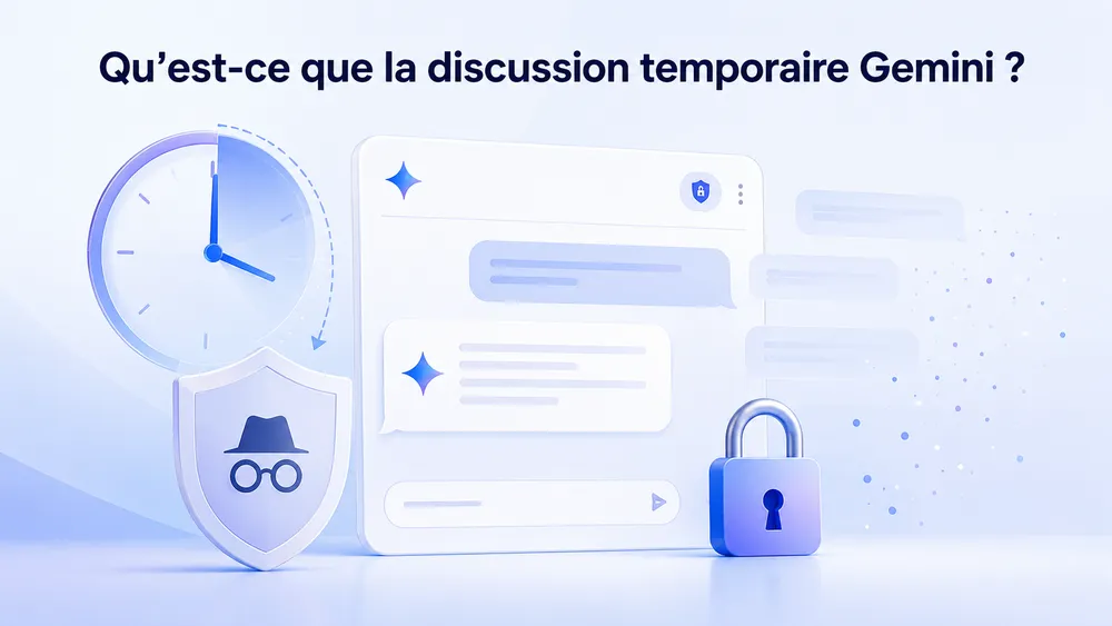Qu’est-ce que la discussion temporaire Gemini ?