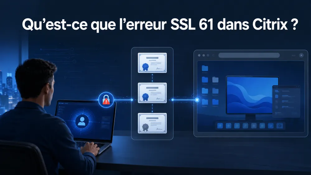 Erreur SSL 61 Citrix : comment la corriger sur Windows, Mac et Linux 2 Qu’est-ce que l’erreur SSL 61 dans Citrix ?