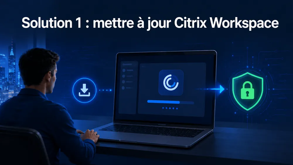 Erreur SSL 61 Citrix : comment la corriger sur Windows, Mac et Linux 5 Solution 1 : mettre à jour Citrix Workspace