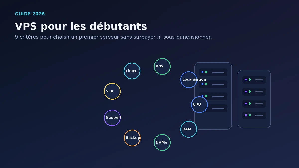 Serveur VPS pour les débutants : 9 critères pour choisir votre premier serveur en 2026