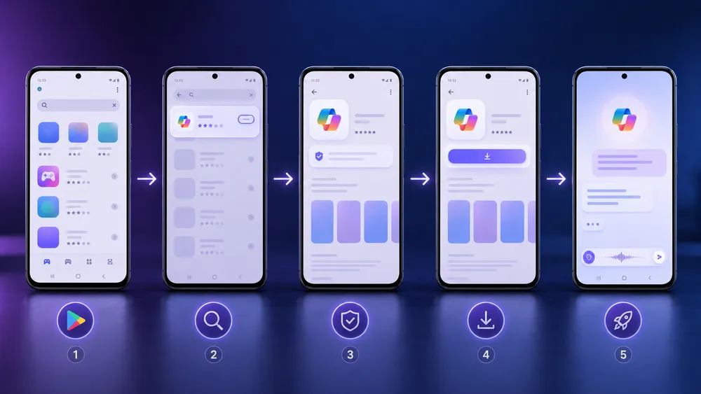 Comment installer Microsoft Copilot sur Android : guide étape par étape