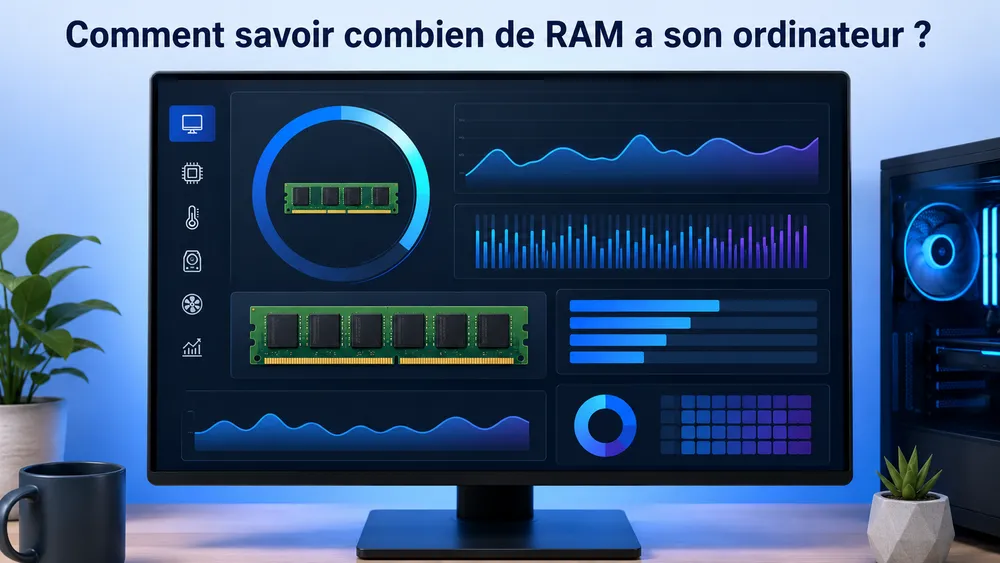 Comment savoir combien de RAM a son ordinateur ?