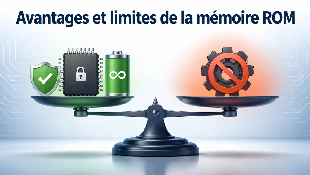 Avantages et limites de la mémoire non volatile