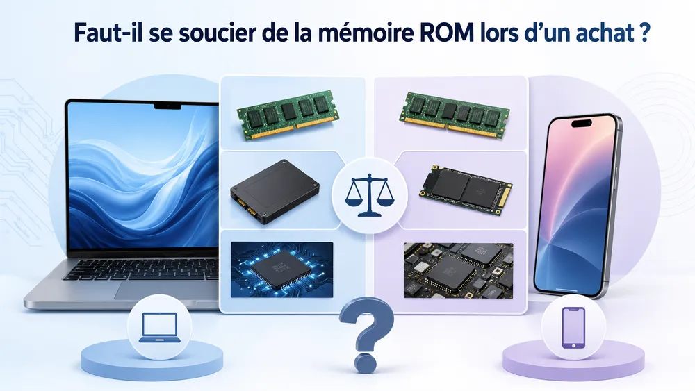 Faut-il se soucier de la mémoire non volatile lors d’un achat ?