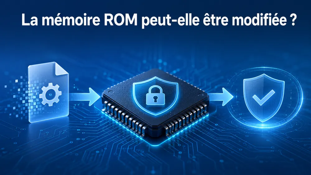 La mémoire ROM peut-elle être modifiée ?