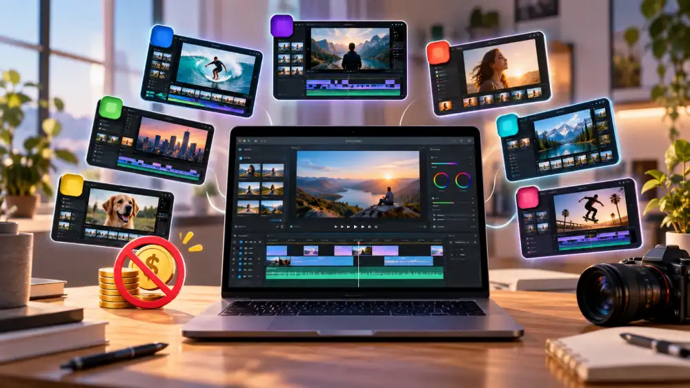 Logiciel vidéo gratuit : nos 7 outils testés et comparés (2026)