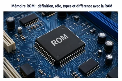 Mémoire ROM : définition, rôle, types et différence avec la RAM