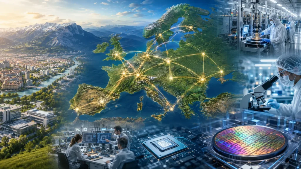 Quelle place occupe la France dans l’industrie européenne des semi-conducteurs ?