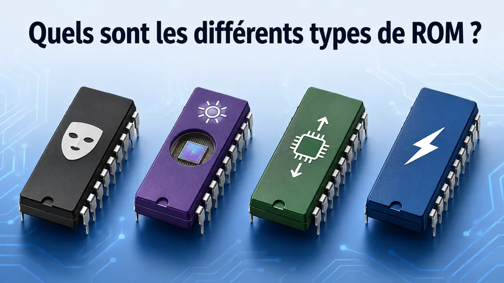 Quels sont les différents types de mémoire morte ?