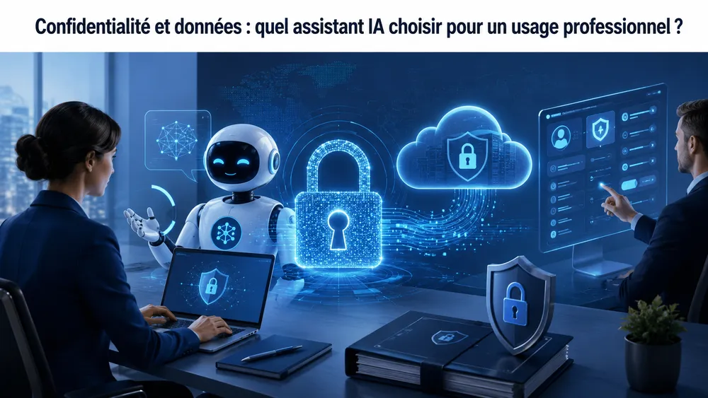 Confidentialité et données : quel assistant IA choisir pour un usage professionnel ?