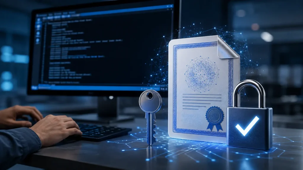 Solution 2 : créer correctement un certificat auto-signé sous Windows