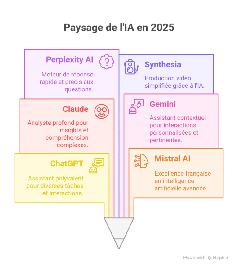 10 Outils d'IA incontournables en 2025 : le guide pour les pro