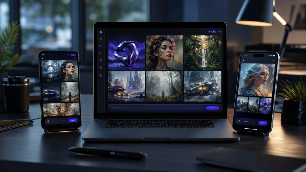 DaVinci AI est-il disponible sur web, iPhone et Android ?