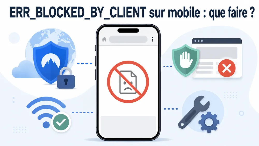 ERR_BLOCKED_BY_CLIENT sur mobile : que faire ?