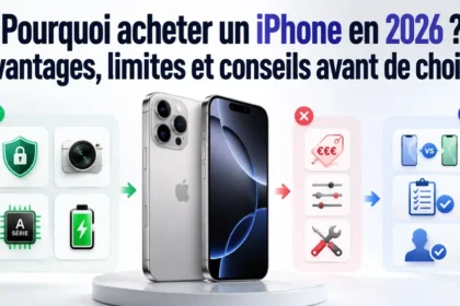 Pourquoi acheter un iPhone en 2026 ? Avantages, limites et conseils avant de choisir