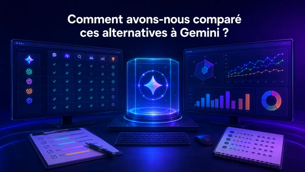Comment avons-nous comparé ces alternatives à Gemini ?