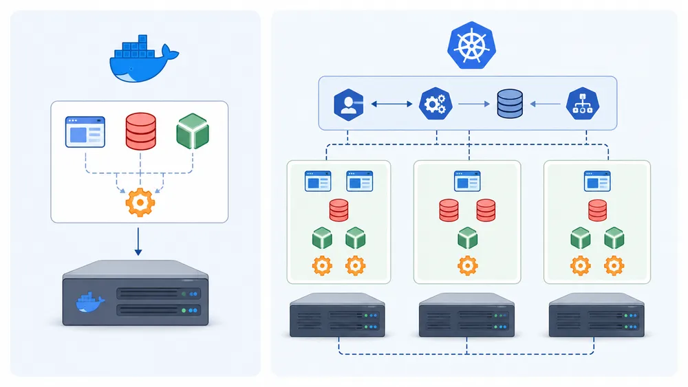 Docker Compose vs Kubernetes : quelle différence ?