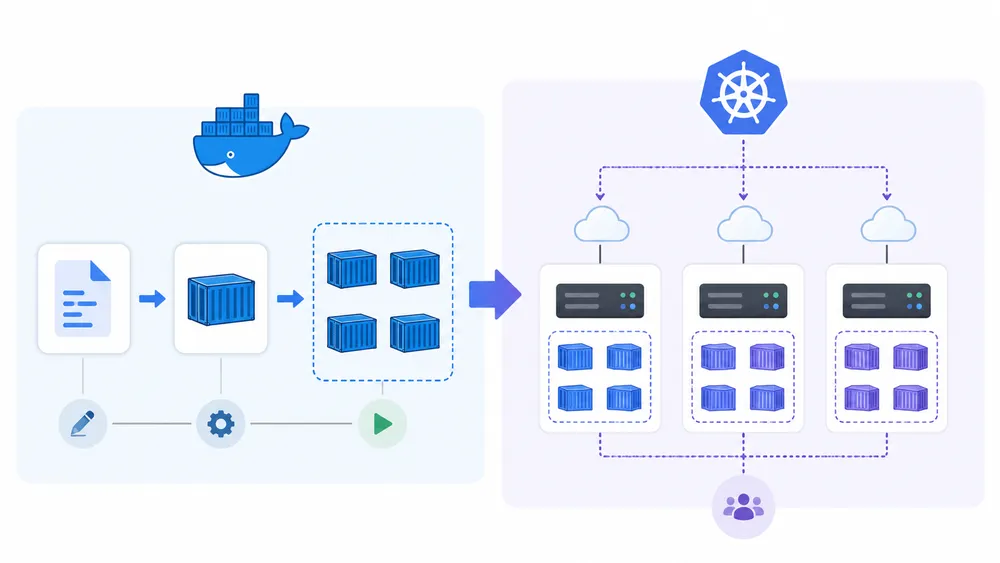 Docker vs Kubernetes : ce qu'il faut retenir rapidement