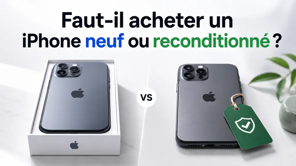 Faut-il acheter un iPhone neuf ou reconditionné ?