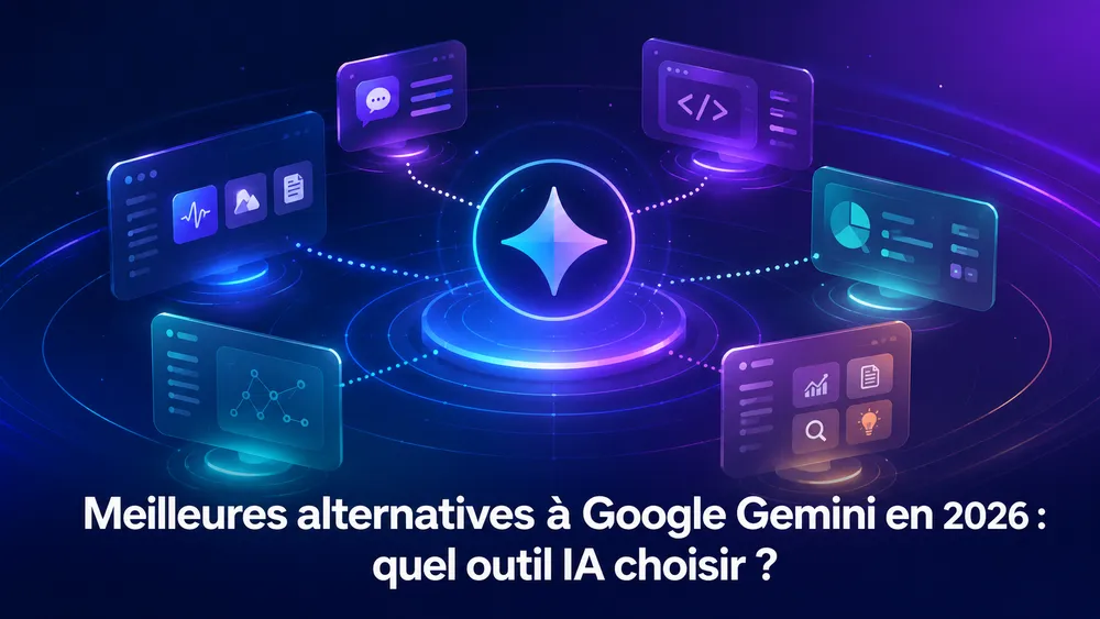Meilleures alternatives à Google Gemini en 2026 : quel outil IA choisir ?