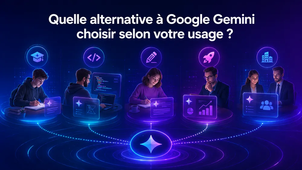 Quelle alternative à Google Gemini choisir selon votre usage ?