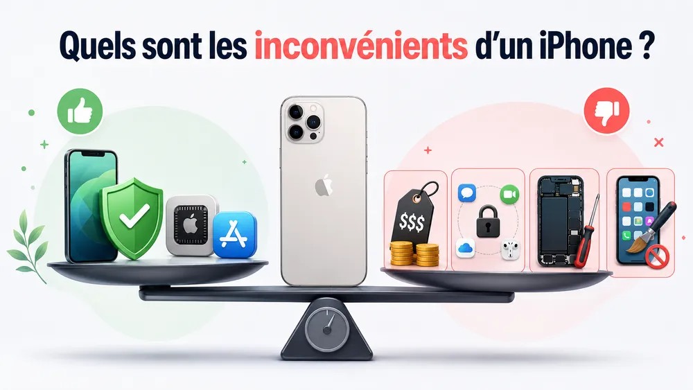 Quels sont les inconvénients d’un iPhone ?
