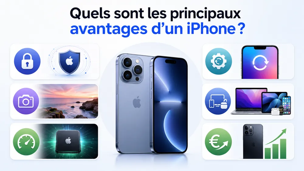 Quels sont les principaux avantages d’un iPhone ?