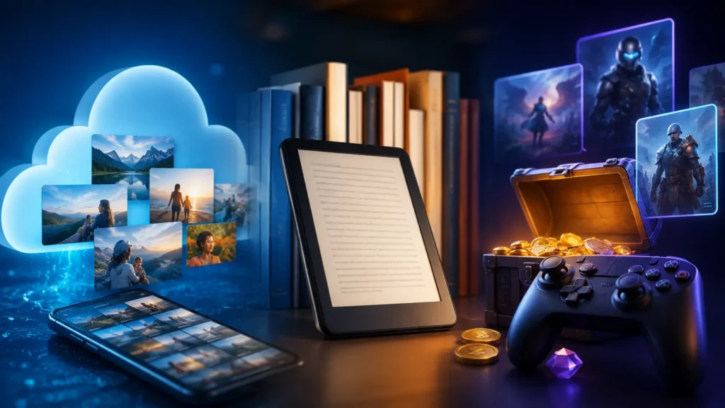 Que proposent Amazon Photos, Prime Reading et Prime Gaming ?