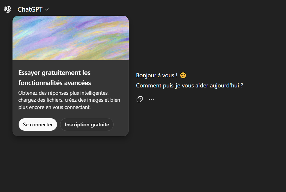 Comment utiliser ChatGPT sans inscription (Guide complet 2025) 9 Quand créer un compte devient utile ?