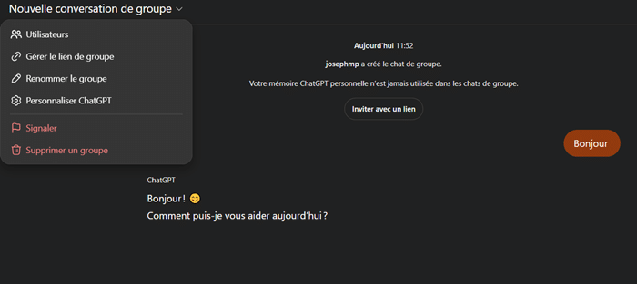 Gérer les accès une fois l’utilisateur invité