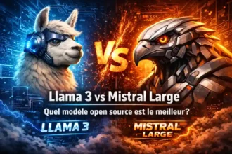 Llama 3 vs Mistral Large : qui gagne la bataille de l'Open Source ?
