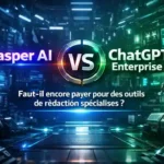 Jasper AI vs ChatGPT Enterprise : faut-il encore payer pour des outils de rédaction spécialisés ?