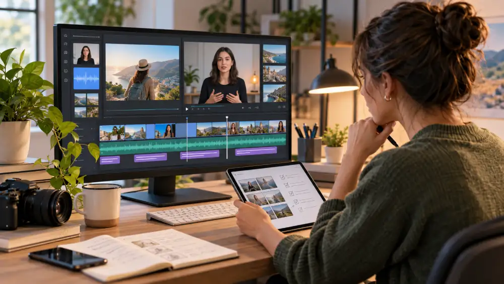 Comment créer une vidéo avec l'IA : le tutoriel complet en 7 étapes 2 Ce qu'une vidéo IA sait faire et ne sait pas faire : génération de clips, voix off, avatar, montage et sous-titres