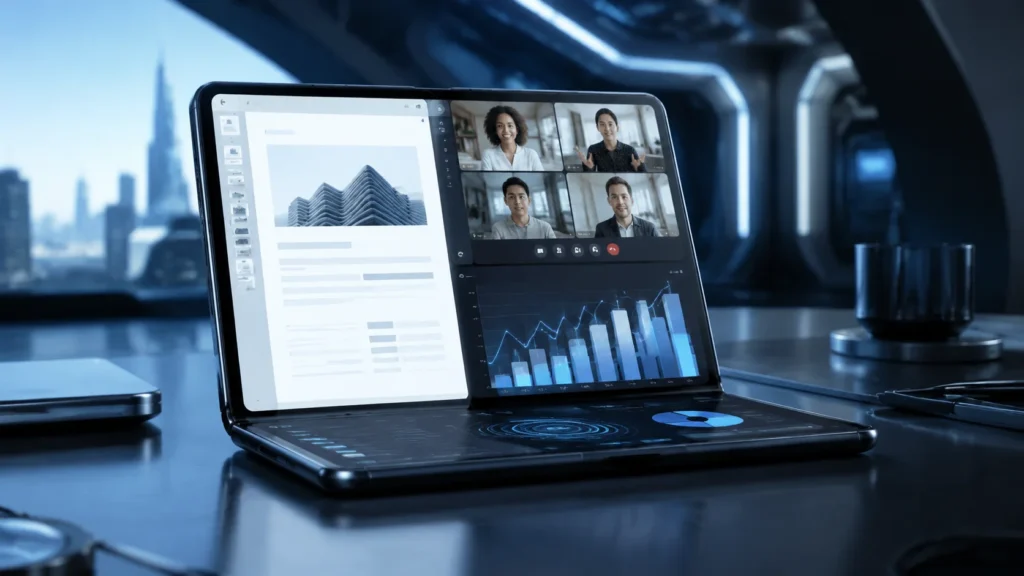 Galaxy Z Fold8 Ultra : le meilleur smartphone pliable pour travailler