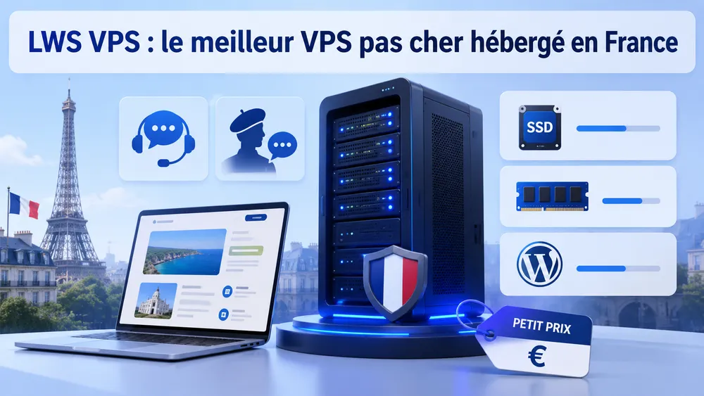 LWS VPS : le meilleur VPS pas cher hébergé en France