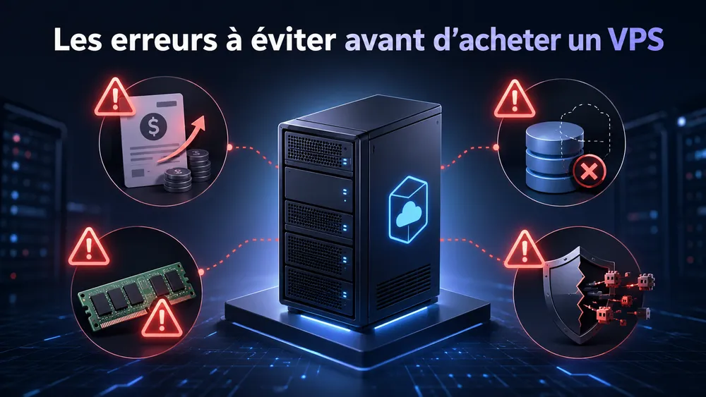 Les erreurs à éviter avant d’acheter un VPS